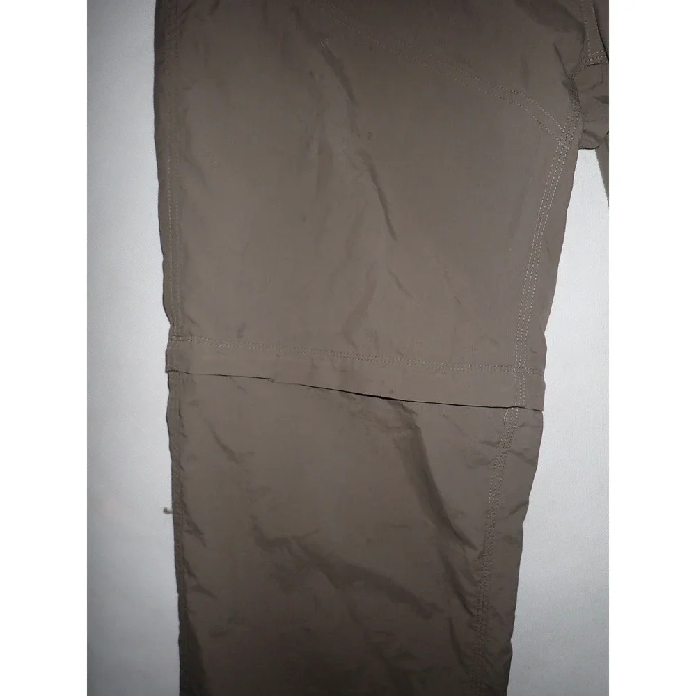 The North Face Men's Convertible Hiking Pants Brown 36 Nylon Gorpcore Trail